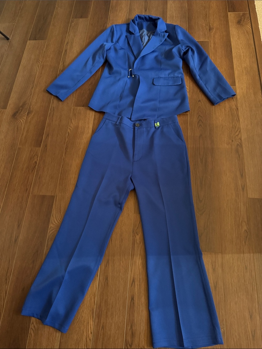 Women’s Royal Blue Tailored Suit - Size Large